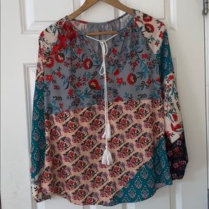 Floral/Hippy Blouse!